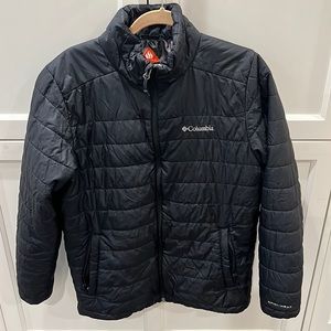 Columbia black puffer jacket size medium